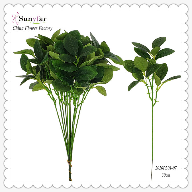 Single Leaves Stem-Sunyfar Kunstbloemen, China Fabriek, Leverancier, Fabrikant, Groothandelaar