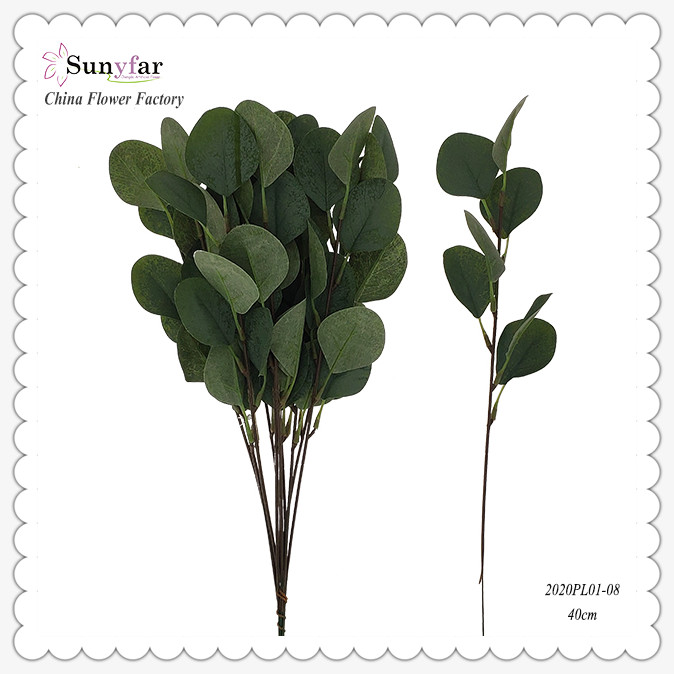 Еднолисно стебло-Sunyfar вештачки цвеќиња, фабрика во Кина, добавувач, производител, трговец на големо