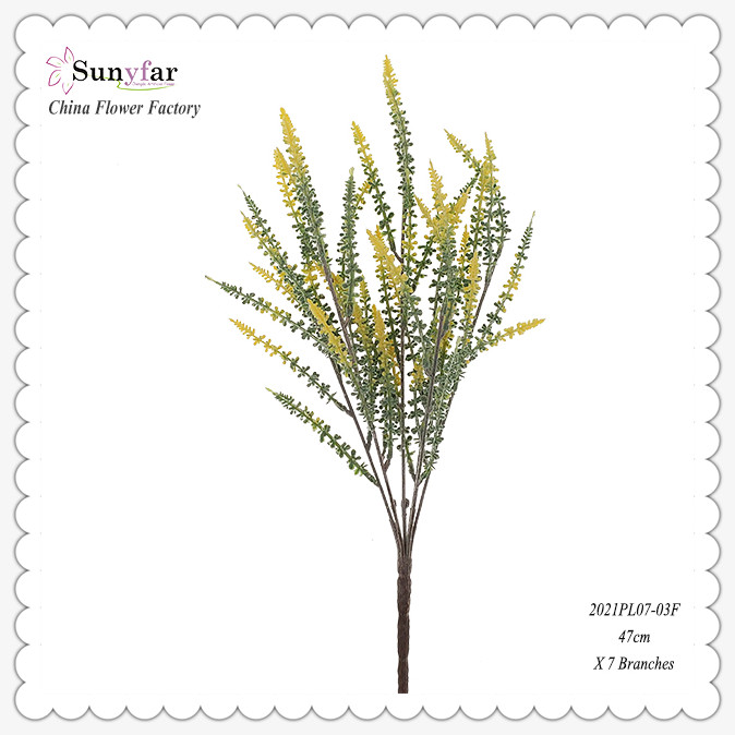 Flocked Lavender Bushes-Sunyfar Artificial Flowers, China Factory, Προμηθευτής, Κατασκευαστής, Χονδρέμπορος