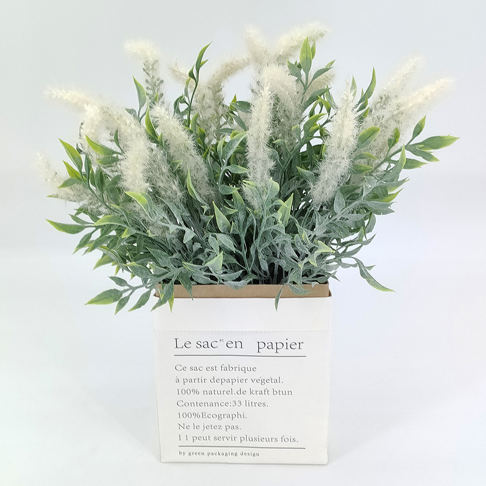 Piegādājiet 37 cm mākslīgo hiacintes pildvielu ziedu krūmu, vairumtirdzniecības mākslīgo lavandas ziedu ķekaru, Ķīnas zīda ziedu ražotājs-Sunyfar Mākslīgie ziedi, Ķīnas rūpnīca, piegādātājs, ražotājs, vairumtirgotājs