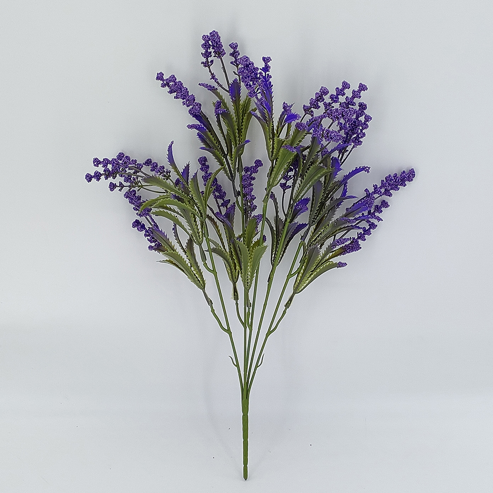 borong semak lavender tiruan 40cm, gubahan bunga lavender tiruan, tumbuhan lavender palsu dalam pasu, bunga pengisi lavender plastik secara pukal-Sunyfar Bunga Tiruan, Kilang China, Pembekal, Pengeluar, Pemborong