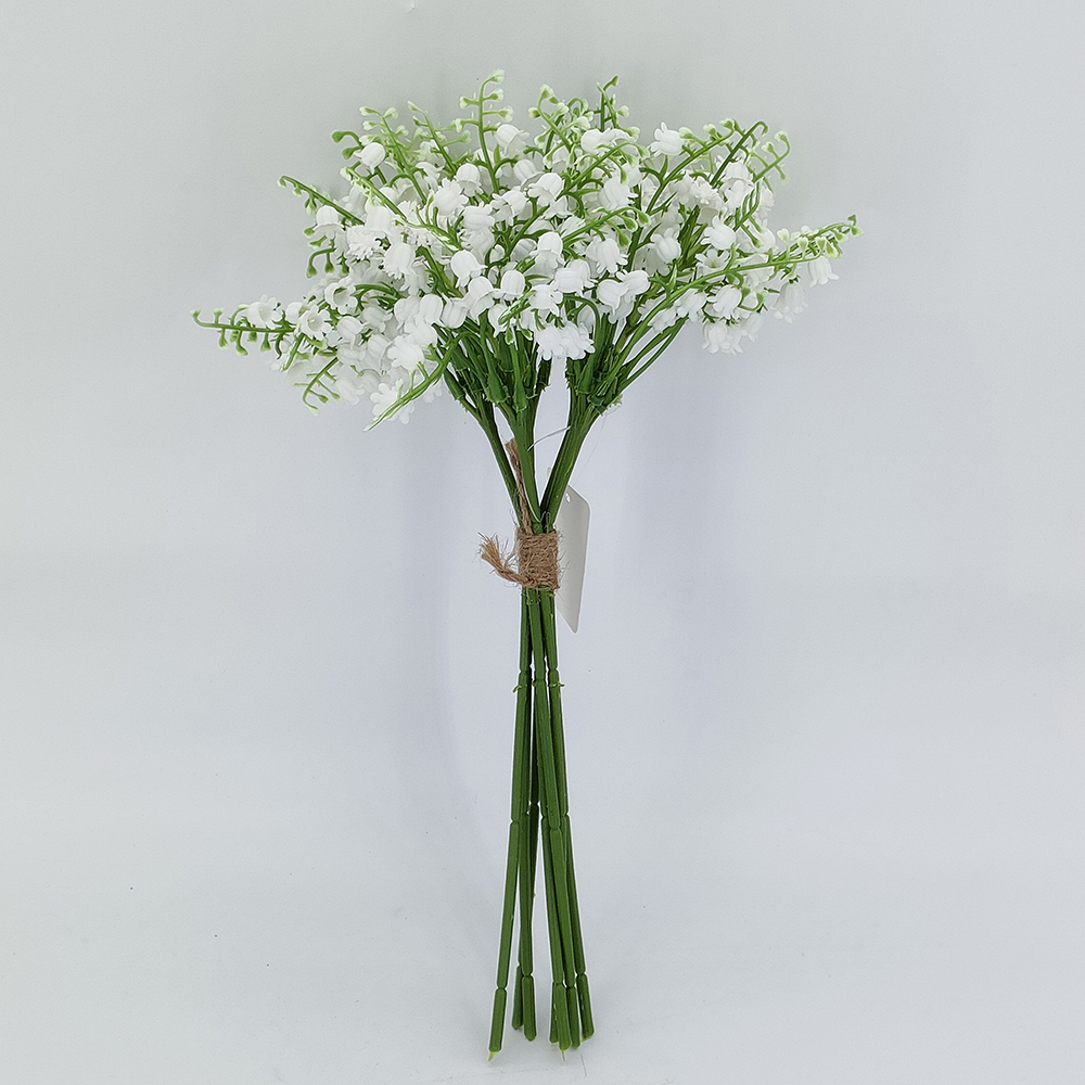 ຂາຍຍົກ 31cm ດອກໄມ້ເຈົ້າສາວປອມ, lily ຂອງຮ່ອມພູ, bouquets ລົມຫາຍໃຈເດັກນ້ອຍ gypsophila, ການຈັດດອກໄມ້ wedding ປອມຈາກປະເທດຈີນ - Sunyfar ດອກໄມ້ທຽມ, ໂຮງງານຜະລິດປະເທດຈີນ, ຜູ້ສະຫນອງ, ຜູ້ຜະລິດ, ຂາຍສົ່ງ