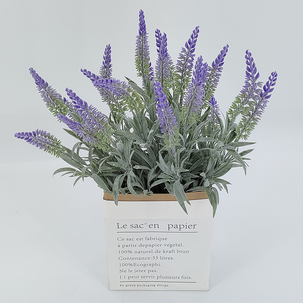 grosir berbondong-bondong semak lavender buatan, menyediakan tanaman rumah buatan untuk dekorasi rumah, bunga sutra Cina dan produsen tanaman palsu-Bunga Buatan Sunnyfar, Pabrik Cina, Pemasok, Produsen, Grosir