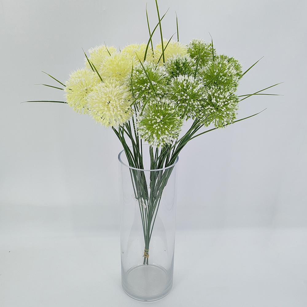 grossist 54 cm enkel konstgjord alliumblomma, konstgjord växt för festdekoration och heminredning för bröllop, leverantör av falska blommor i Kina-Sunyfar konstgjorda blommor, Kina fabrik, leverantör, tillverkare, grossist