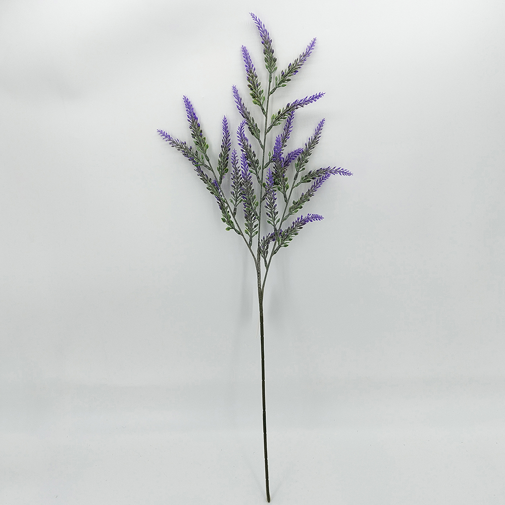 wholesale flocked artificial lavender flower stems, faux flower arrangements for home decoration, supply outdoor artificial plants from China manufacturer-Sunyfar Artificial Flowers,China Factory,Supplier,Manufacturer,Wholesaler