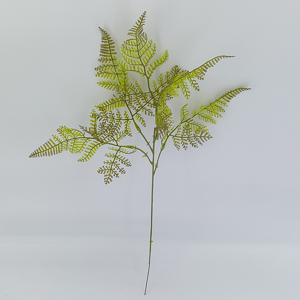 wholesale 40cm single stem plastic autumn asparagus fern leaf, faux foliage stem for pot use, China factory supply artificial greenery plants in bulk for outdoor-Sunyfar Artificial Flowers,China Factory,Supplier,Manufacturer,Wholesaler