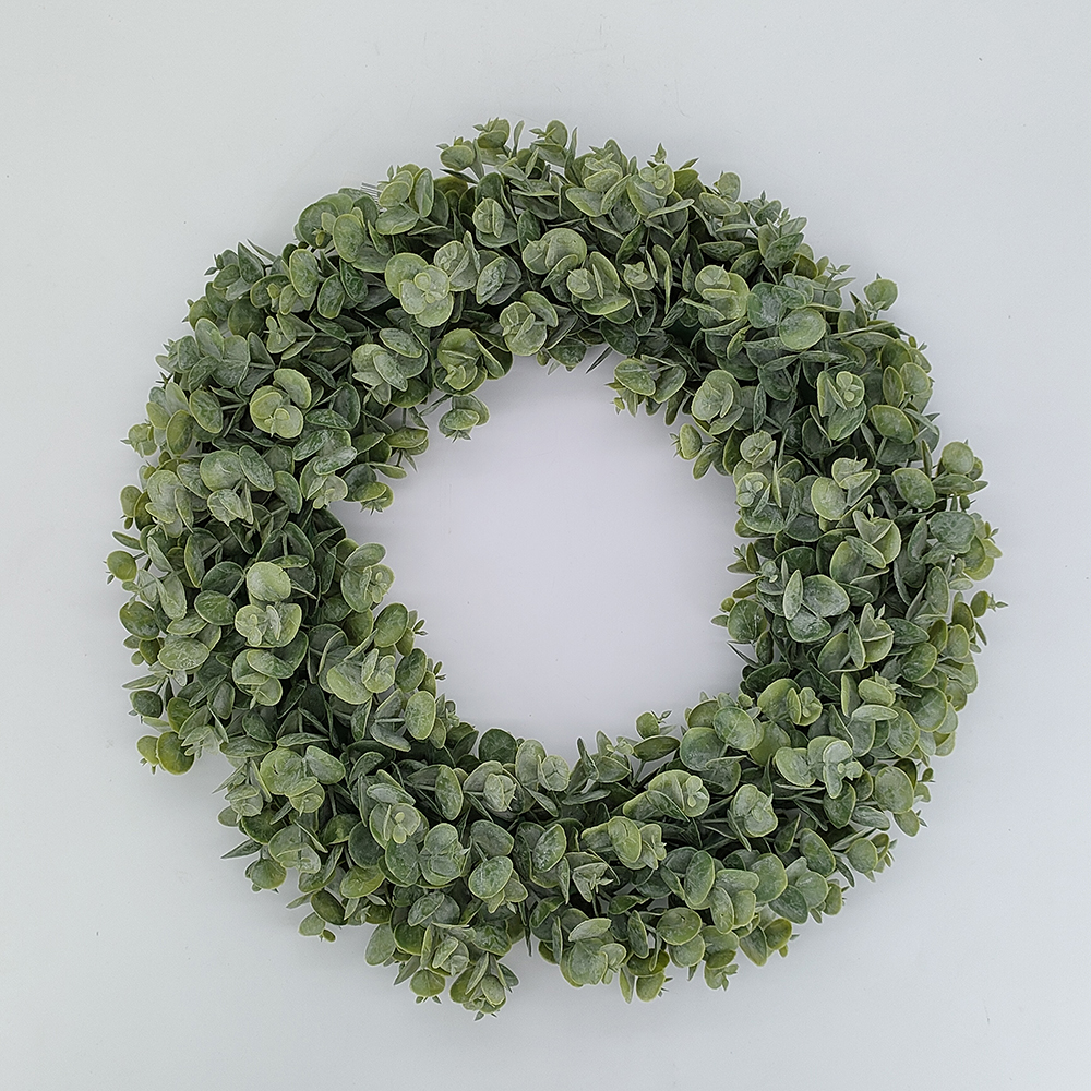 Bán buôn vòng hoa bạch đàn nhân tạo lớn, vòng hoa nhựa xanh để trang trí trong nhà và ngoài trời, vòng hoa Giáng sinh từ nhà cung cấp Trung Quốc-Hoa nhân tạo Sunyfar, Nhà máy Trung Quốc, Nhà cung cấp, Nhà sản xuất, Nhà bán buôn