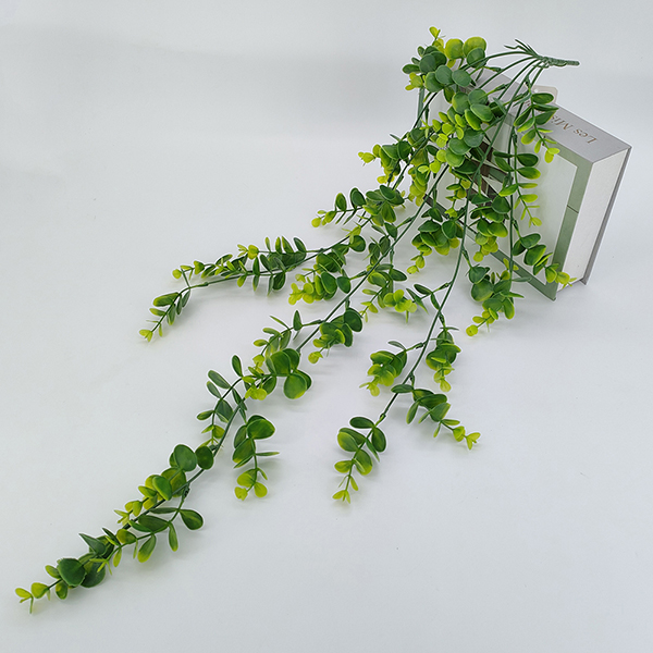 wholesale artificial eucalyptus garland vines, faux greenery hanging vine for wall decoration-Sunyfar Artificial Flowers,China Factory,Supplier,Manufacturer,Wholesaler
