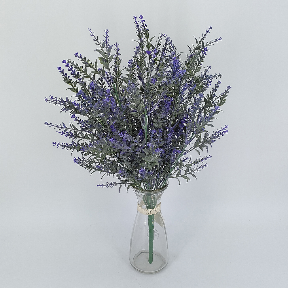 ຂາຍສົ່ງດອກໄມ້ lavender ທຽມສໍາລັບການຕົກແຕ່ງເຮືອນໃນລົ່ມ, ຫໍ່ lavender ຖົງຢາງປລາສະຕິກ, ຕົ້ນໄມ້ນອກປອມ, ດອກໄມ້ທຽມພລາສຕິກ - Sunyfar ດອກໄມ້ທຽມ, ໂຮງງານຜະລິດປະເທດຈີນ, ຜູ້ຜະລິດ, ຜູ້ຜະລິດ, ຂາຍສົ່ງ