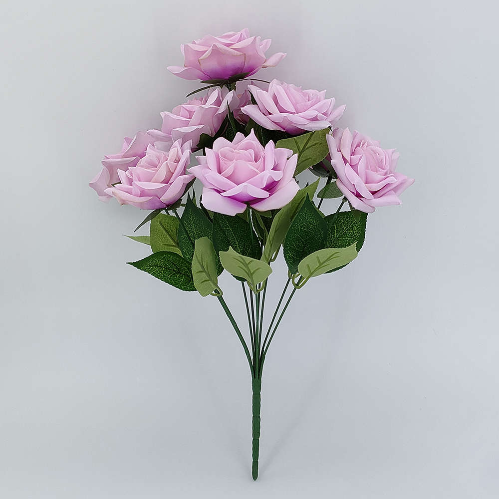 Vairumtirdzniecība zīda rožu ziedu krūms Valentīna dienai, mākslīgās rožu zieds, kāzu piederumi, kāzu ziedu dekorēšana - Sunyfar mākslīgie ziedi, Ķīnas rūpnīca, piegādātājs, ražotājs, vairumtirgotājs