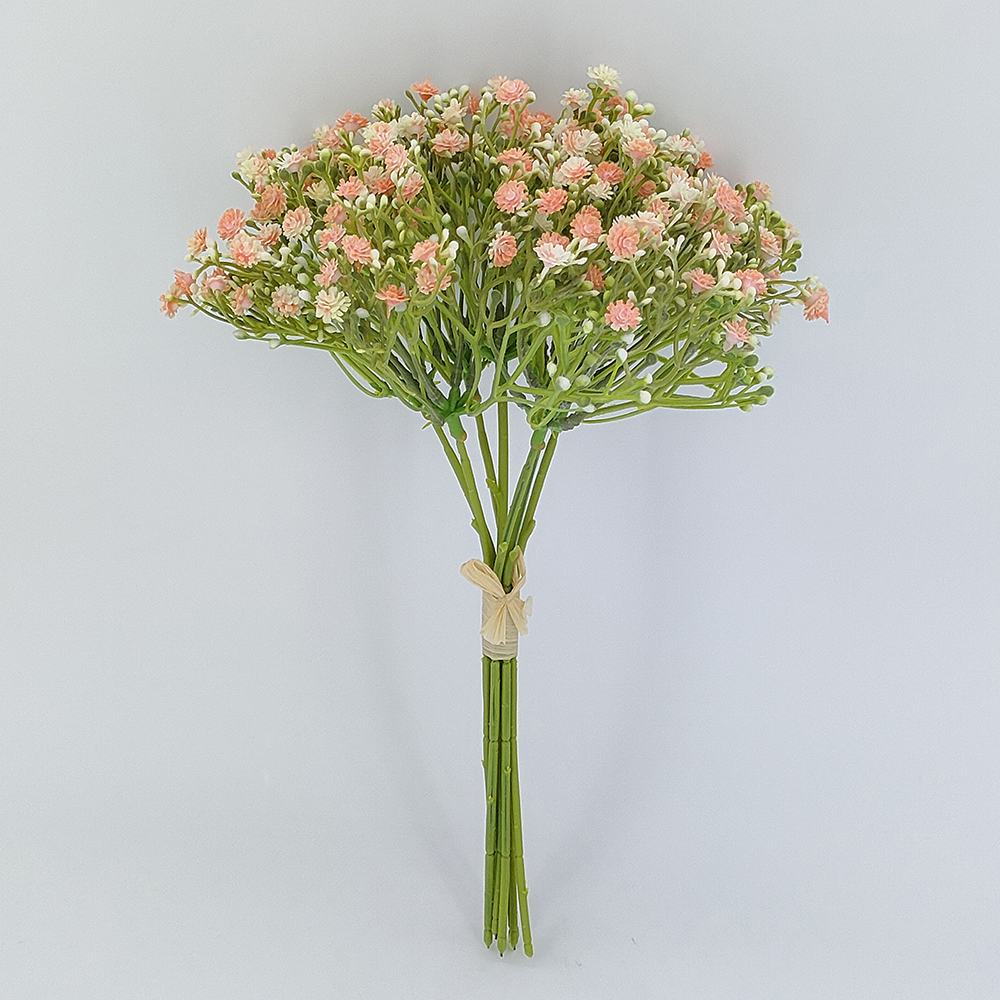 Veleprodaja buketa umjetnog cvijeća od gipsofila, bijeli snop cvijeća za bebe, lažni cvjetni aranžman, svadbeni materijal-Sunyfar umjetno cvijeće, tvornica u Kini, dobavljač, proizvođač, veletrgovac
