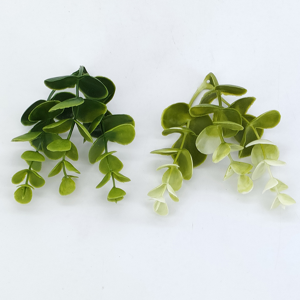 Factory price, real touch artificial flower material, artificial green eucalyptus leaves, fake flower arrangement, DIY material-Sunyfar Artificial Flowers,China Factory,Supplier,Manufacturer,Wholesaler