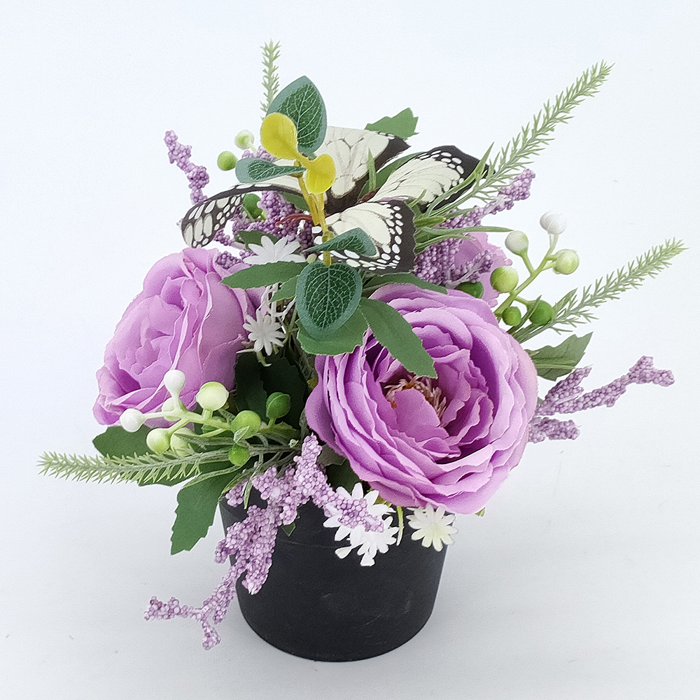 बर्तन के लिए थोक 7 शाखाएं कृत्रिम रेनकुंकल फूल, फूलदान में नकली रेशम के फूल की व्यवस्था, इनडोर और आउटडोर के लिए काले बर्तन में छोटे बर्तनों वाले कृत्रिम फूल - Sunyfar कृत्रिम फूल, चीन कारखाने, आपूर्तिकर्ता, निर्माता, थोक व्यापारी