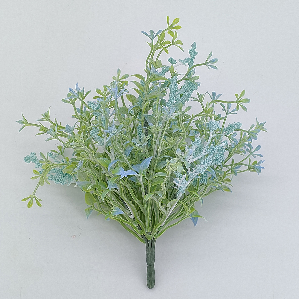 Wholesale 7 branches artificial flower for pot, small faux flower bouquet for desk office decoration, indoor and outdoor artificial potted plant in vase-Sunyfar Artificial Flowers,China Factory,Supplier,Manufacturer,Wholesaler
