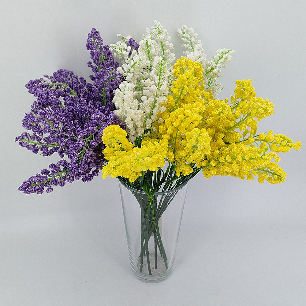 Slàn-reic flùraichean fuadain, bouquet lavender purpaidh airson sgeadachadh oifis dachaigh pòsaidh - Sunyfar Artificial Flowers, Factaraidh Sìona, Solaraiche, Dèanadair, Slàn-reic