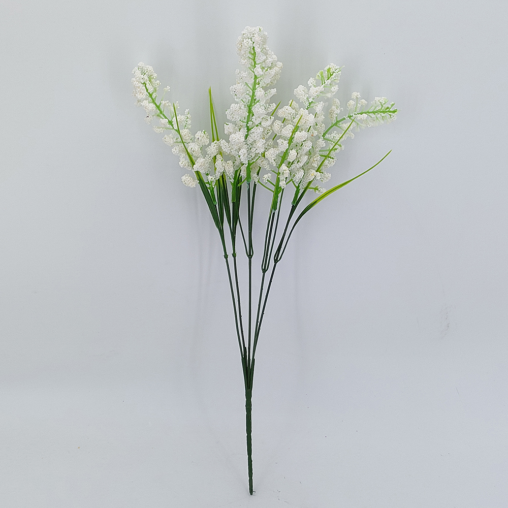 Borong bunga tiruan, bunga lavender ungu untuk hiasan pejabat rumah perkahwinan-Sunyfar Bunga Tiruan,Kilang China,Pembekal,Pengilang,Pemborong
