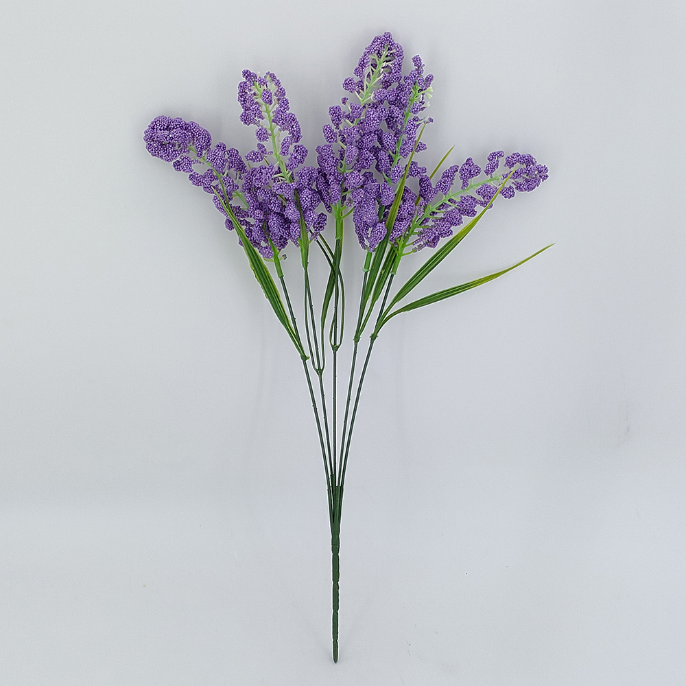 Wholesale artificial flowers, purple lavender bouquet for wedding home office decoration-Sunyfar Artificial Flowers,China Factory,Supplier,Manufacturer,Wholesaler