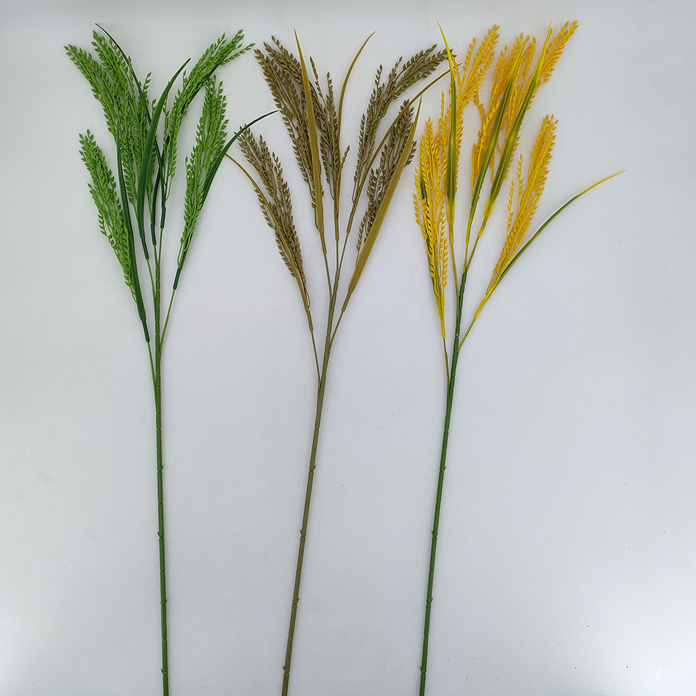 Artificial wheat spray, wheat plant, wheat ear, autumn plants, wedding autumn decoration, simulated grain seedling paddy, fake plastic flower home fall decoration-Sunyfar Artificial Flowers,China Factory,Supplier,Manufacturer,Wholesaler