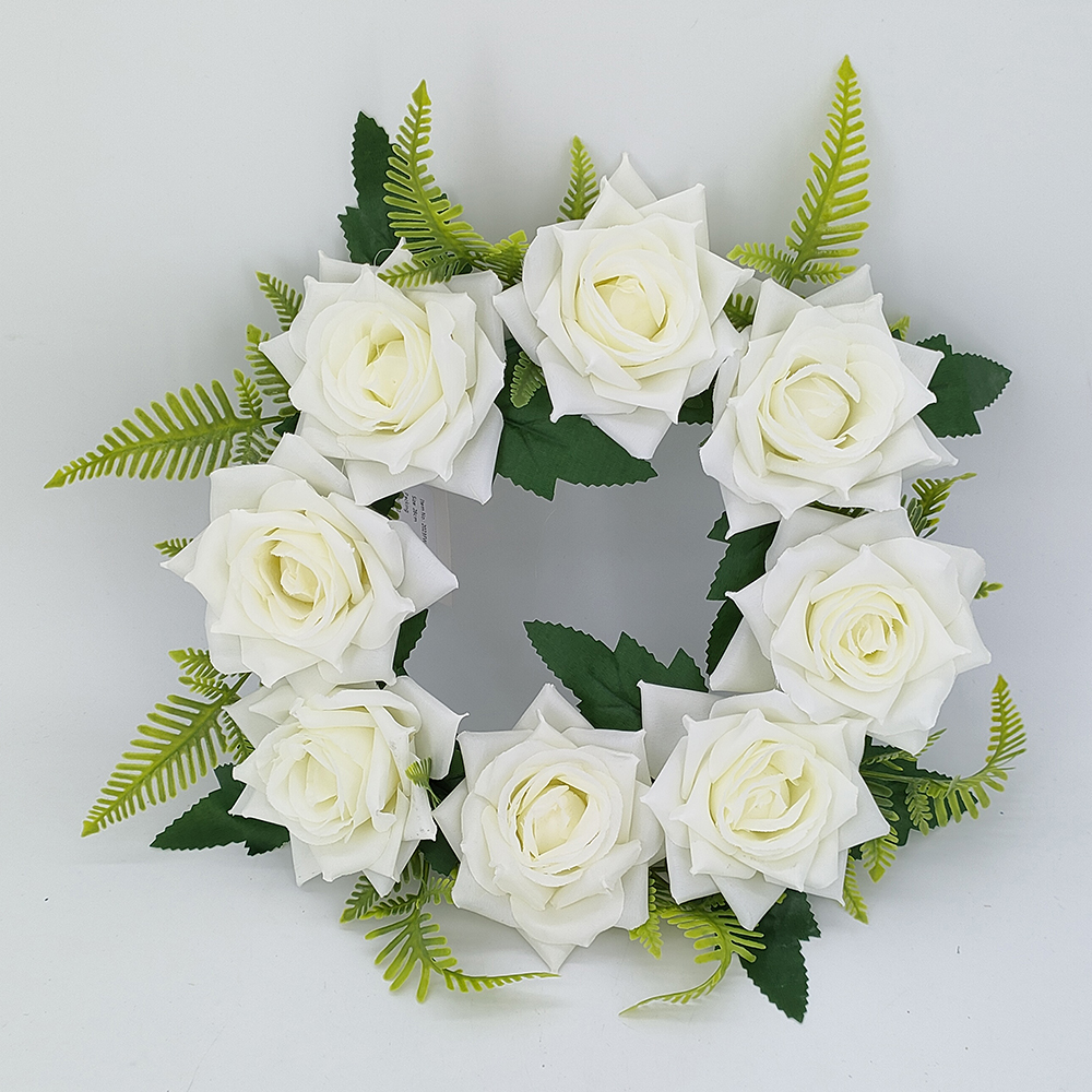 wreath ດອກກຸຫລາບທຽມ, wreath ພາກຮຽນ spring ສໍາລັບການຕົບແຕ່ງກໍາແພງປ່ອງຢ້ຽມປະຕູຫນ້າ, wreath ຜ້າໄຫມ summer, wreath ດອກກຸຫລາບ, ໂຮງງານຜະລິດ wreath - Sunyfar ດອກໄມ້ທຽມ, ໂຮງງານຜະລິດປະເທດຈີນ, ຜູ້ສະຫນອງ, ຜູ້ຜະລິດ, ຂາຍສົ່ງຂາຍຍ່ອຍ