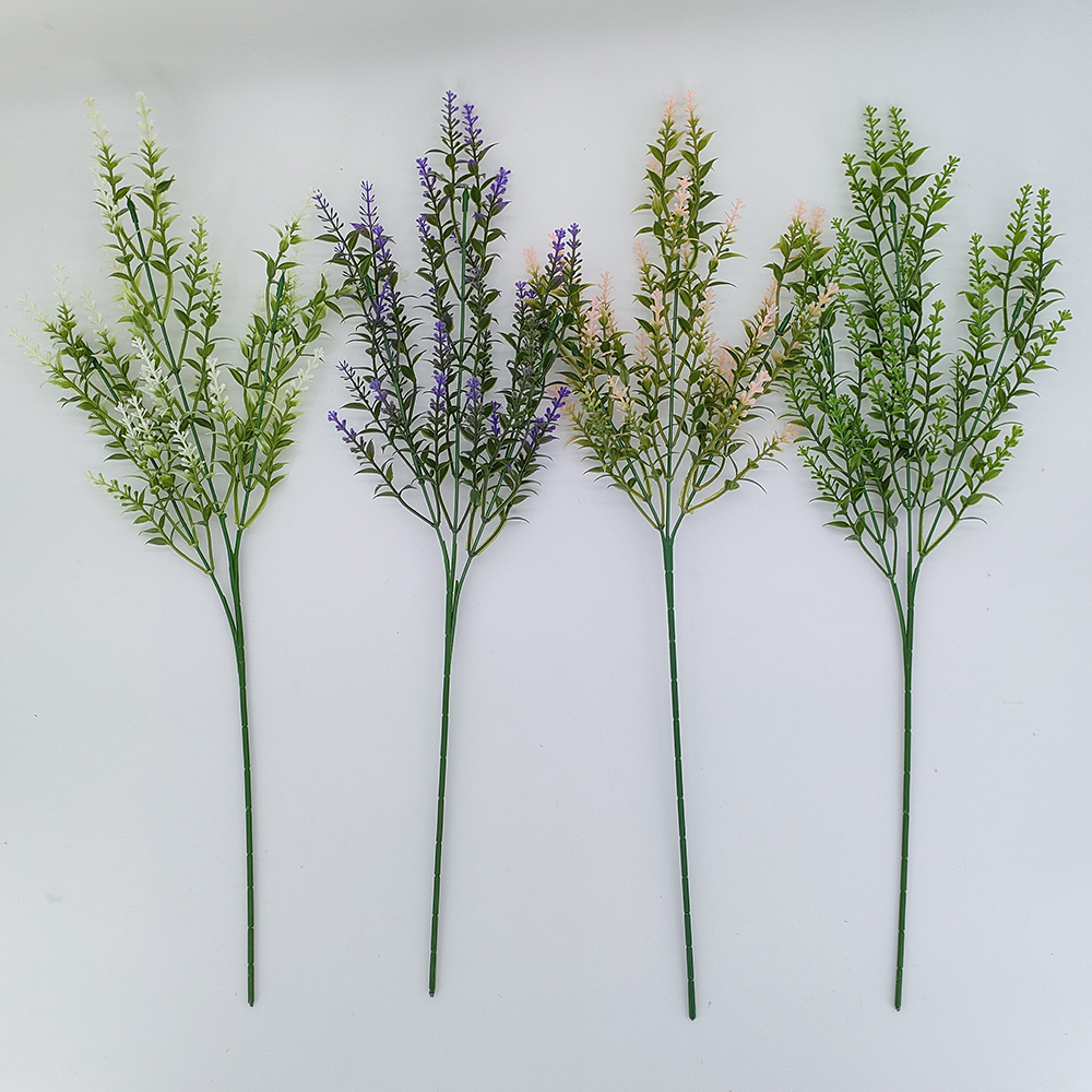 Τεχνητά φυτά Λεβάντα, χονδρική τεχνητή μοβ λεβάντα, 4 χρώματα ψεύτικο λουλούδι λιλά για κεντρικά επιτραπέζια DIY μπουκέτο γάμου και διακόσμηση με λουλούδια, Προμηθευτής ανθοπωλείων Κίνας-Sunyfar Τεχνητά λουλούδια, Εργοστάσιο Κίνας, Προμηθευτής, Κατασκευαστής,