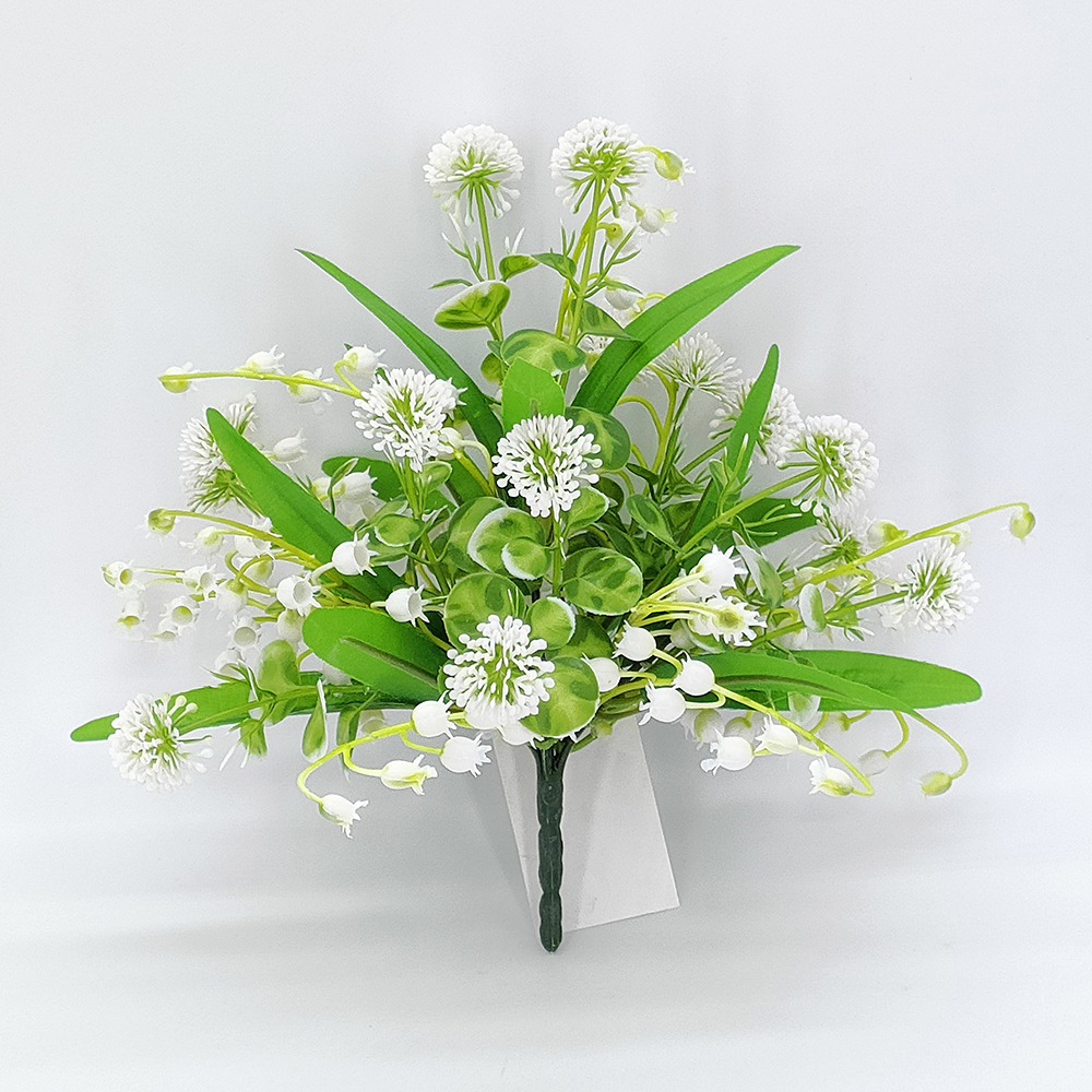 Hurtownia sztucznych kwiatów doniczkowych, sztucznych kwiatów konwalii i hiacyntów w doniczkach, sztucznych krzewów lilii, fałszywych białych kwiatów orchidei dzwonkowej w białej doniczce, sztucznych kwiatów orchidei z dzwonkiem wietrznym do dekoracji ślubnych dla nowożeńców - Sztuczne kwiaty Sunyfar, fabryka w Chinach, dostawca, producent ,Hurtownik
